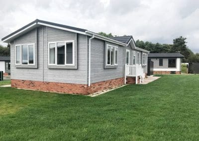 A home ready for new owners on Caesars Close, Gateforth Park