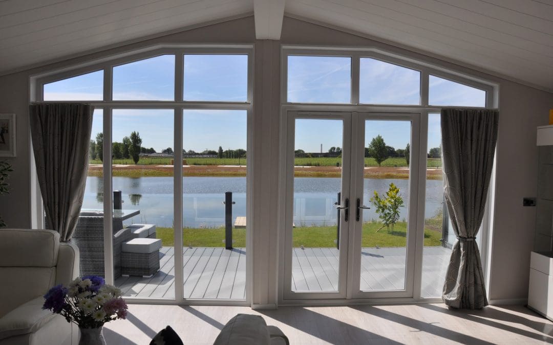 Gateforth Park lakeside homes with exclusive fishing access and peg, plots reserved in North Yorkshire