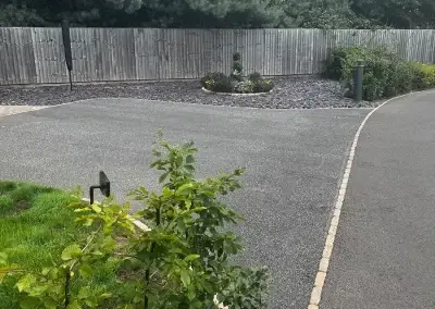 Well-maintained parking area at Gateforth Park residential park homes