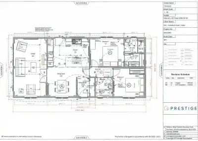 Floorplan of Lions Mane residential park home at Gateforth Park